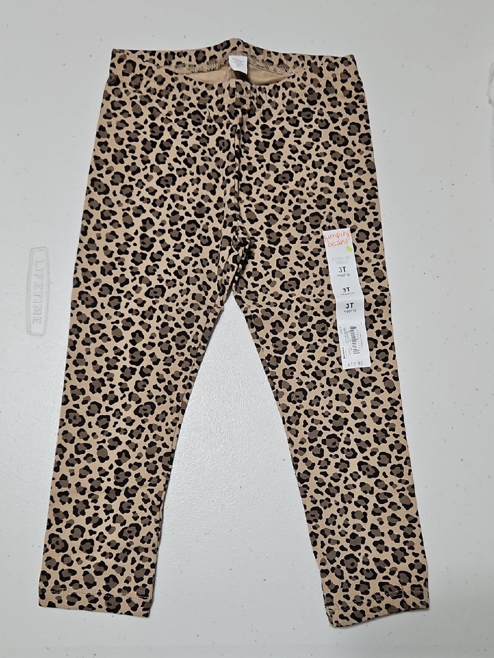JUMPING BEANS leopard print leggings